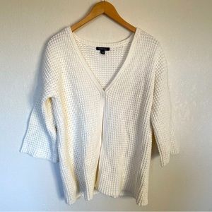 Lands ends button up sweater
